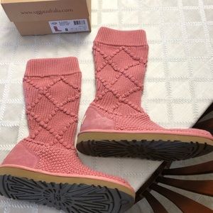 UGG Australia Classic Argyle Knit Boots